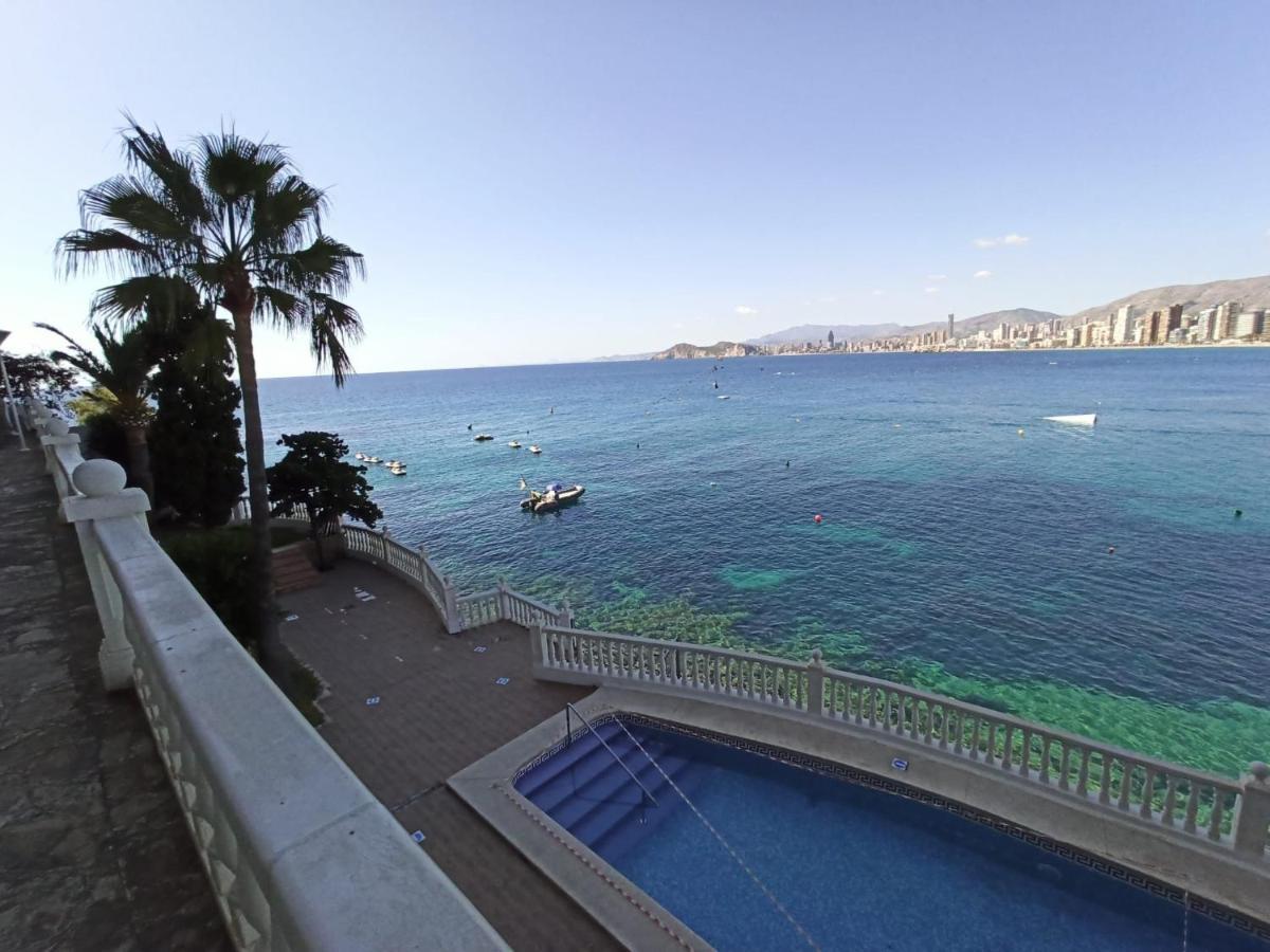 Estudio Primera Linea Con Acceso Privado Al Mar Бенидорм Экстерьер фото