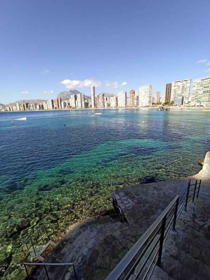 Estudio Primera Linea Con Acceso Privado Al Mar Бенидорм Экстерьер фото