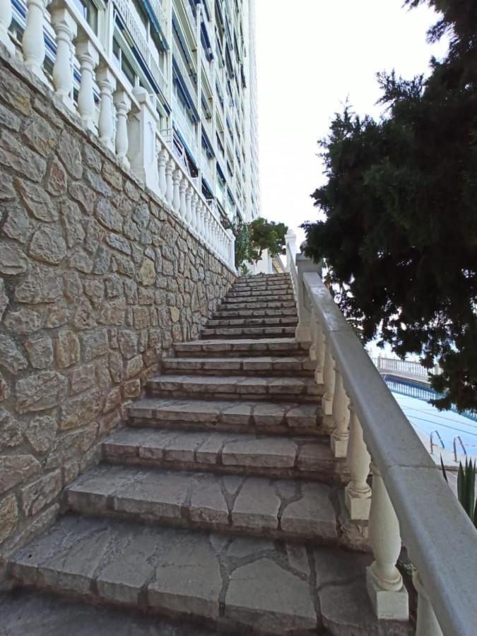 Estudio Primera Linea Con Acceso Privado Al Mar Бенидорм Экстерьер фото